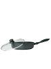 Funktion Sautépfanne Antihaft-Keramik in Schwarz