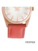 Oozoo Analog-Armbanduhr Oozoo Timepieces rot mittel (ca. 33mm)