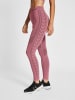 Hummel Hummel Tights Hmlmt Yoga Damen Atmungsaktiv Dehnbarem Feuchtigkeitsabsorbierenden Nahtlosen in HEATHER ROSE