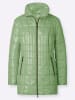Sieh an! Steppjacke in eucalyptus