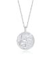 Elli Halskette 925 Sterling Silber Sternzeichen, Sternzeichen - Löwe in Silber