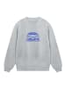 F4NT4STIC Sweatshirt Retro Car Japanese Streetstyle in grau meliert