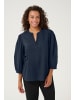 Kaffe Langarm-Bluse KAjollia Regular fit in Midnight Marine