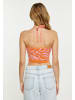 myMo Damen Cropp-Top in PINK ORANGE