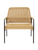 Beliani 2er-Set Sessel PRASIMO in /Beige/Schwarz