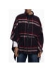 Desigual Schwarzer Polyester-Poncho