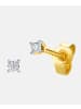 Diamant L'éternel Ohrringe aus 375 Gelbgold mit 0.02 Karat Diamant