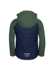 Trollkids Hybrid Softshelljacke Lysefjord in forest green