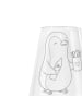 Mr. & Mrs. Panda Weinglas Pinguin Pommes ohne Spruch in Transparent