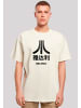 F4NT4STIC Oversize T-Shirt Atari Beijing Retro Arcade Games in sand