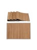 relaxdays 4 x Tischset in Natur - (B)45 x (T)30 cm