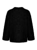 SAINT TROPEZ Strickpullover GelaSZ Lockere Passform in Black