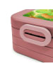 Mr. & Mrs. Panda MEPAL Bentobox Schildkröte Wanderer Design mit ... in Rot Pastell
