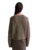 Marc O'Polo Bouclé-Cardigan regular in shaded brown melange
