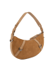 Les Visionnaires Enya Schultertasche Leder 26 cm in golden brown - caramel