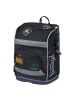 BAAGL Schulranzen Zippy plus in Schwarz Pixel Space - 28x37x20cm