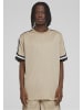 Urban Classics Mesh Tees in unionbeige
