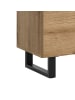 Inn.Furn Sideboard Evoke Eiche mit schwarz, Kommode 160 x 84 cm mit Soft-Close, Gelia
