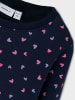 name it Sweatshirt NMFDAVINA LS SWEAT FLEECE BRU in dark sapphire