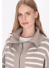 DreiMaster Maritim Damen Cardigan in Sand Wollweiss
