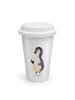 Mr. & Mrs. Panda To Go Becher Pinguin Marienkäfer ohne Spruch in Weiß