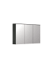 ebuy24 Spiegelschrank Synnax Grau 120 x 17 cm