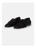 Felmini Wide Fit Slipper in Schwarz