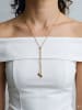 Tamaris Halskette Tiny Steel Heart in gold