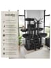 tectake Katzenbaum Gismo 195 cm Diverse Farben  (Schwarz)
