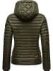 Marikoo Steppjacke Samtpfote in Olive