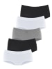 Vivance Panty in off-white, anthrazit meliert, schwarz