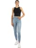 Janice 3 x Damen crop Top hochgeschlossen Niah in Schwarz/Weiß/Schwarz