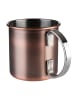 APS Cocktailbecher 4er Set "MOSCOW MULE Becher" in Kupferoptik Ø 9 cm, H: 9 cm 
