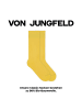 von Jungfeld Classic Socken Signature Innenbund in Gelb