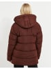 Threadbare Steppjacke THB Curve Hayley Puffer Jacket in Bitter_Choc