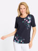 Sieh an! Kurzarmshirt in marine-ozean