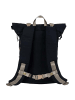 Doughnut Christopher Small Jungle 12 - Rolltop Rucksack 40 cm (black) in schwarz