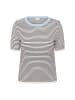 KAFFE curve Strickpullover KClizzy Regular fit in Chalk Midnight Fine Stripe