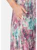 GOLDNER Elastisches Jerseykleid mit modischem Druck in bunt / gemustert