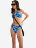 Triumph Bustier-Bikini-Top Red Label Midnight Swim in BLUE COMBINATION
