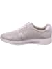Soft Line Schnürhalbschuh in silber
