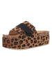 Ital-Design Sandale & Sandalette in Braun und Camel