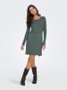 ONLY Strickkleid in Balsam Green