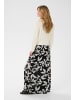 Kaffe Rock KAedita A-shape in Black Chalk Leaves