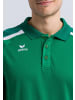 erima Liga 2.0 Poloshirt in smaragd/vergreen/weiss