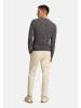 KEY LARGO Pullover 'Como' in dunkelblau meliert