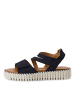 Tamaris Plateau Sandaletten in Blau