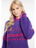 IZIA Damen Pullover in Lila Pink