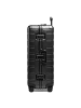 Redolz Pro Aluminium 4-Rollen Trolley L Aluminium 77 cm black
