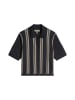 Marc O'Polo Kurzarm-Cardigan DFB Travel Collection in Dark Blue